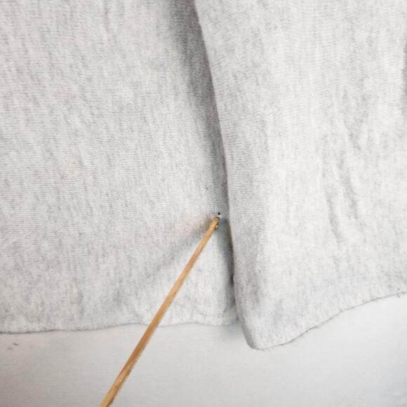 Abercrombie & Fitch Open Cardigan Sweater Women’s SZ LG Gray/Charcoal EUC - Picture 13 of 14